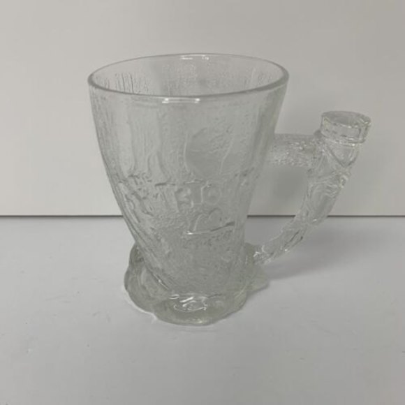 Vintage McDonalds Flintstones Mammoth Glass Mug Cup RocDonalds 1993 France - Picture 9 of 12